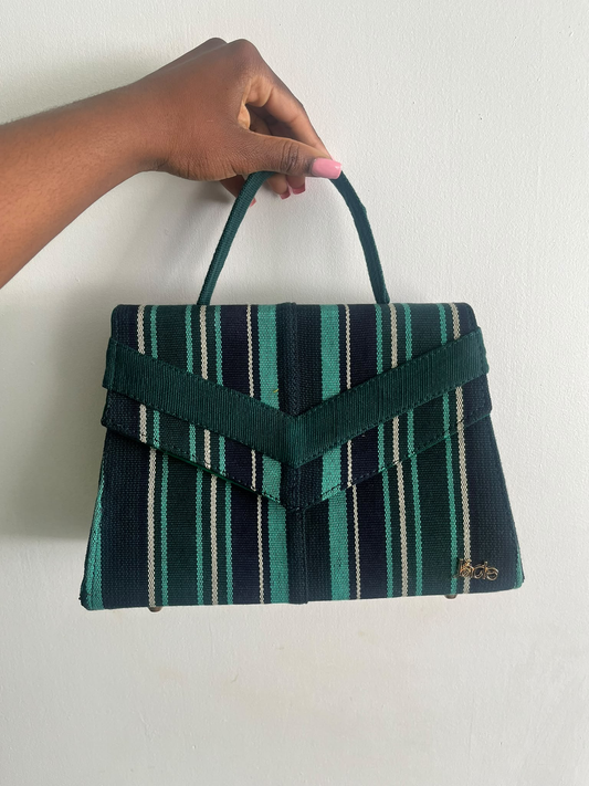 Lola Handbag - Blue/Green