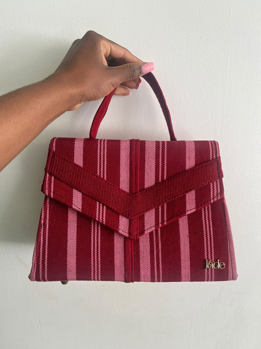 Lola Handbag - Red/Pink